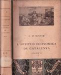 L'APTITUD ECONOMICA DE CATALUNYA | 9999900228168 | Pi i Sunyer, Carles. | Llibres de Companyia - Libros de segunda mano Barcelona