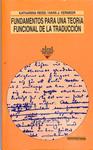Fundamentos para una teoría funcional de la traducción | 9999900240535 | Reiss, Katharina / Hans J. Vermeer | Libros antiguos y de segunda mano con historia
