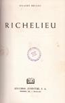 RICHELIEU | 9999900228809 | Belloc, Hilaire. | Llibres de Companyia - Libros de segunda mano Barcelona