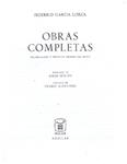 OBRAS COMPLETAS | 9999900229592 | Garcia Lorca, Federico | Llibres de Companyia - Libros de segunda mano Barcelona