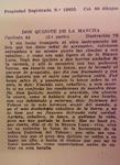 2 LÁMINAS DE 80 CROMOS DE DON QUIJOTE DE LA MANCHA | 9999900019438 | Segrelles, José | Llibres de Companyia - Libros de segunda mano Barcelona