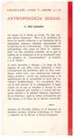 ANTROPOLOGIA SEXUAL | 9999900037913 | Jeannière, Abel | Llibres de Companyia - Libros de segunda mano Barcelona