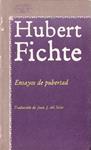 ENSAYOS DE PUBERTAD | 9999900229868 | Fichte, Hubert | Llibres de Companyia - Libros de segunda mano Barcelona