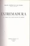 EXTREMADURA | 9999900178258 | MUÑOZ, DE SAN PEDRO MIGUEL | Llibres de Companyia - Libros de segunda mano Barcelona