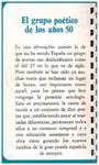 EL GRUPO POETICO DE LOS AÑOS 50 | 9999900041941 | García Hortelano, Juan | Llibres de Companyia - Libros de segunda mano Barcelona
