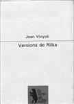 VERSIONS DE RILKE | 9999900240214 | Vinyoli, Joan | Llibres de Companyia - Libros de segunda mano Barcelona