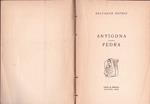 ANTÍGONA - FEDRA | 9999900230482 | Espriu, Salvador | Llibres de Companyia - Libros de segunda mano Barcelona
