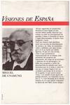 ANDANZAS Y VISIONES ESPAÑOLAS | 9999900126129 | Unamuno, Miguel | Llibres de Companyia - Libros de segunda mano Barcelona