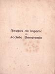 RASGOS DE INGENIO | 9999900023541 | Benavente, Jacinto | Llibres de Companyia - Libros de segunda mano Barcelona