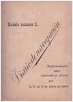 DIARIO DE NAVEGACIÓN.  | 9999900201741 | VV. AA. | Llibres de Companyia - Libros de segunda mano Barcelona
