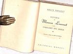HISTORIA DE MANON LESCAUT Y DEL CABALLERO DES GRIEUX | 9999900236033 | Prevost, Abate | Llibres de Companyia - Libros de segunda mano Barcelona