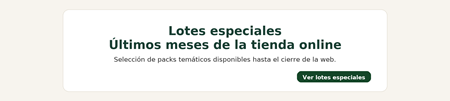 Promoción de cierre · Lotes temáticos hasta el 31/12/2025 | Libros antiguos y de segunda mano con historia