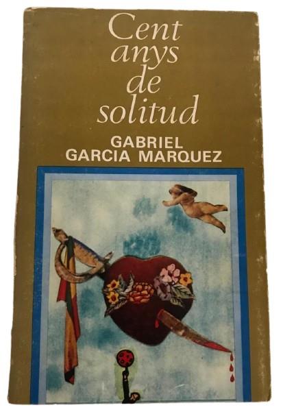 CENT ANYS DE SOLITUD. Primera edición.  Dedicatoria del autor en catalán | 9999900238396 | García Márquez, Gabriel | Llibres de Companyia - Libros de segunda mano Barcelona