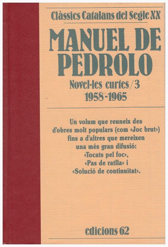 NOVEL·LES CURTES III | 9999900203950 | Pedrolo, Manuel de | Llibres de Companyia - Libros de segunda mano Barcelona