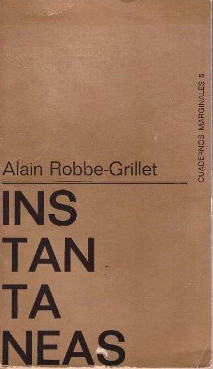 INSTANTANEAS | 9999900229417 | Robbe - Grillet, Alain | Llibres de Companyia - Libros de segunda mano Barcelona