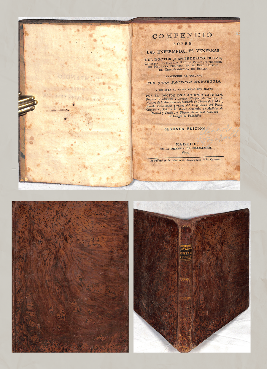 COMPENDIO SOBRE LAS ENFERMEDADES VENEREAS | 9999900109634 | Fritze, Juan Federico | Llibres de Companyia - Libros de segunda mano Barcelona