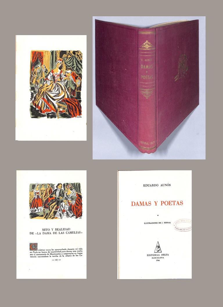 Damas y poetas | 9999900240627 | Aunós, Eduardo  | Libros antiguos y de segunda mano con historia
