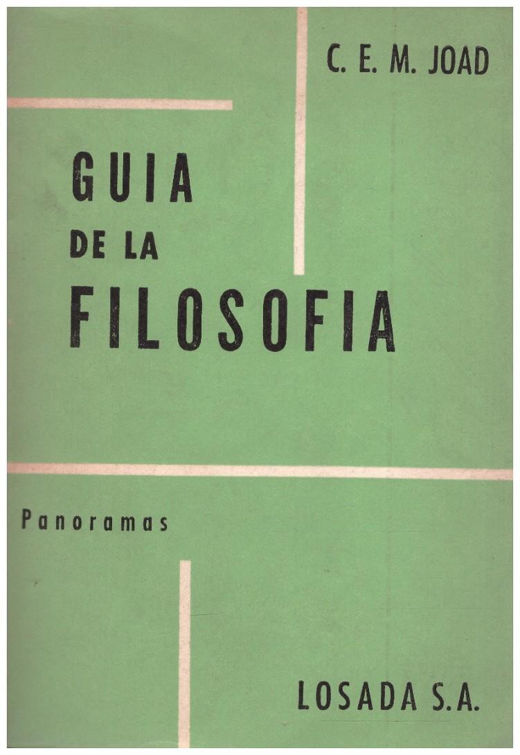 GUIA DE LA FILOSOFIA | 9999900215946 | Joad, M. E.C. | Llibres de Companyia - Libros de segunda mano Barcelona