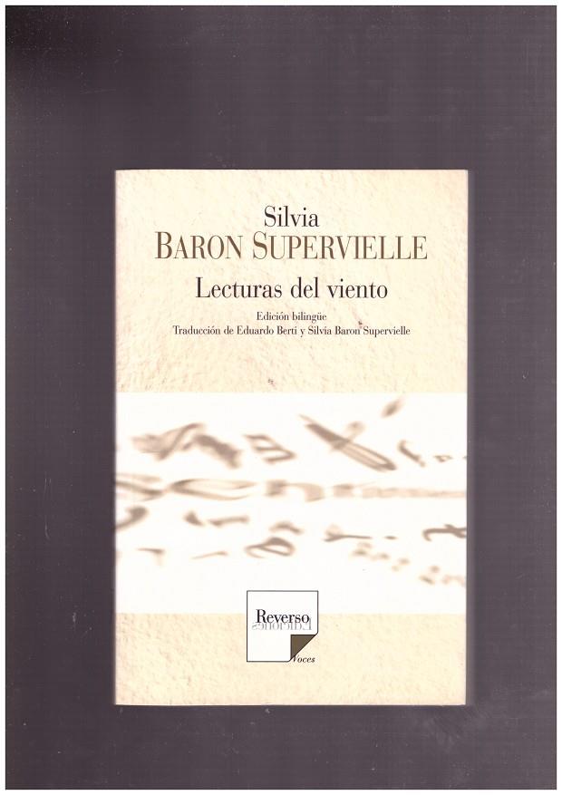 LECTURAS DEL VIENTO. | 9999900009187 | Baron Supervielle, Silvia | Llibres de Companyia - Libros de segunda mano Barcelona