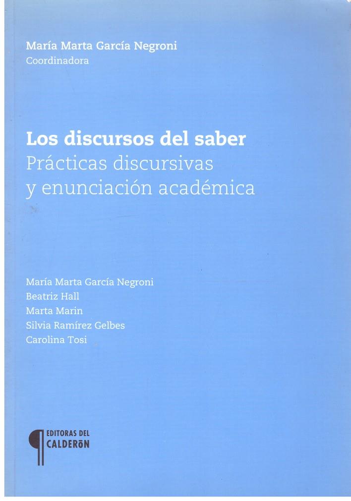 LOS DISCURSOS DEL SABER | 9999900206524 | AA.VV | Llibres de Companyia - Libros de segunda mano Barcelona