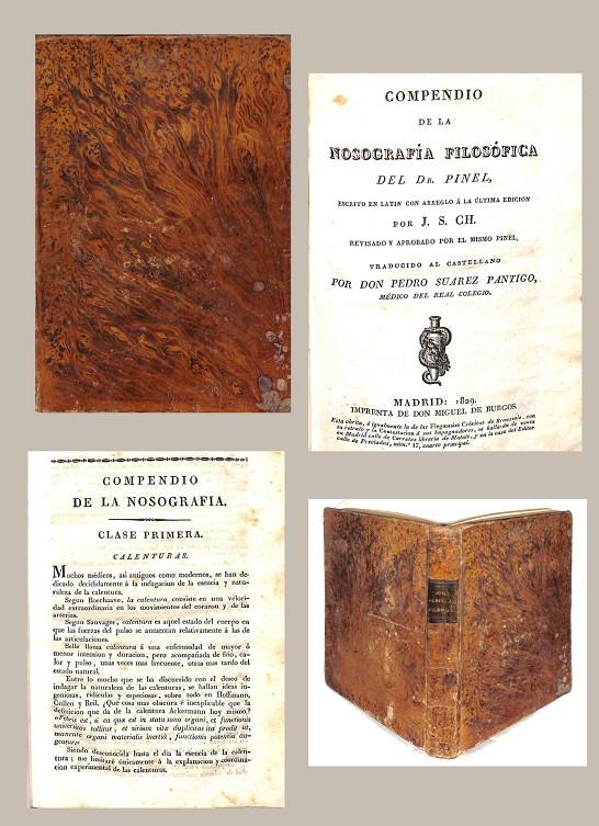 COMPENDIO DE NOSOGRAFÍA FILOSÓFICA DEL DR. PINEL | 9999900104790 | Pinel, Dr. | Llibres de Companyia - Libros de segunda mano Barcelona