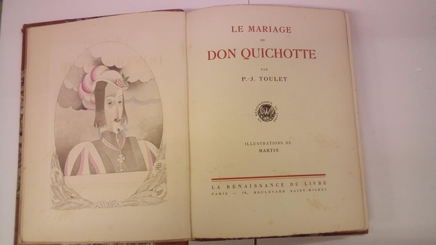 LE MARIAGE DE DON QUICHOTE. Ilustrado con nueve láminas a color de Charles Martin | 9999900115130 | Toulet, P.- J | Llibres de Companyia - Libros de segunda mano Barcelona