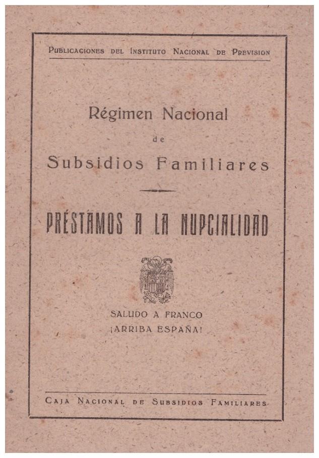 PRESTAMOS A LA NUPCIALIDAD | 9999900217469 | Llibres de Companyia - Libros de segunda mano Barcelona
