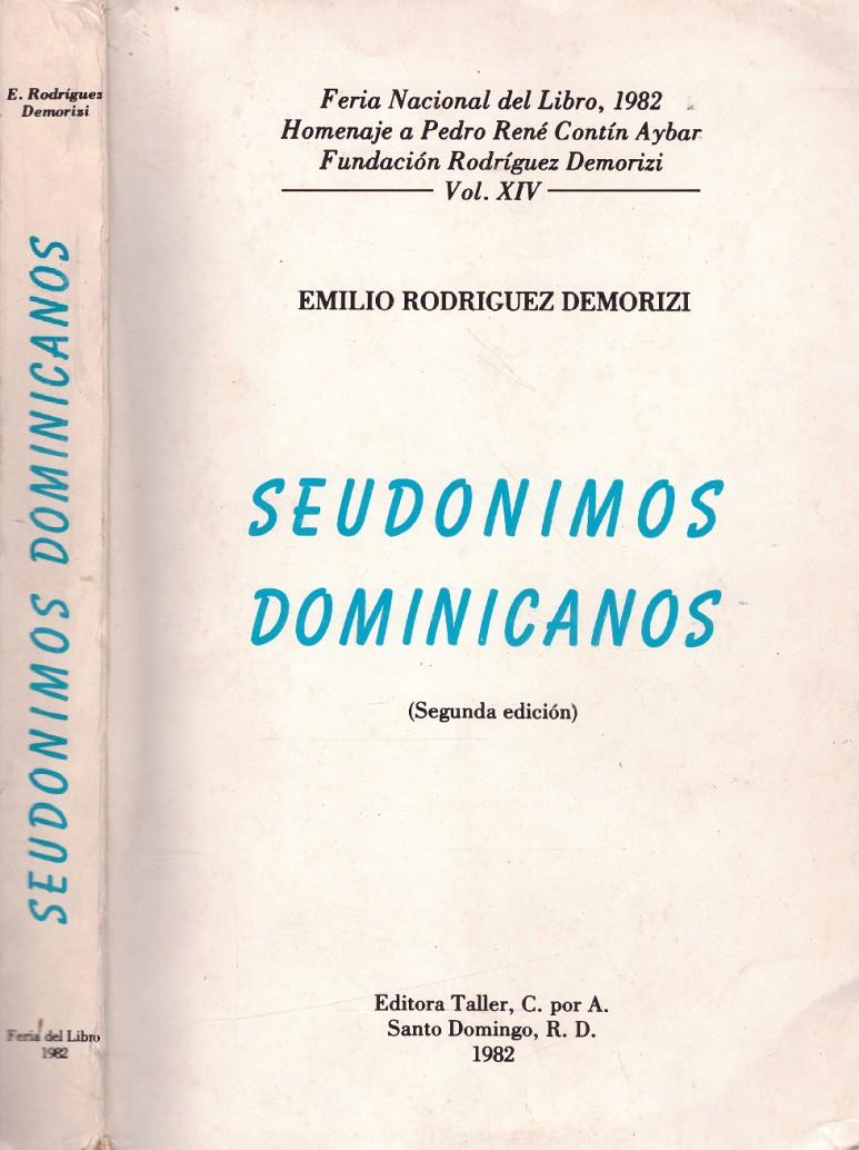 SEUDONIMOS DOMINICANOS | 9999900153224 | Rodriguez Demorizi, Emilio | Llibres de Companyia - Libros de segunda mano Barcelona