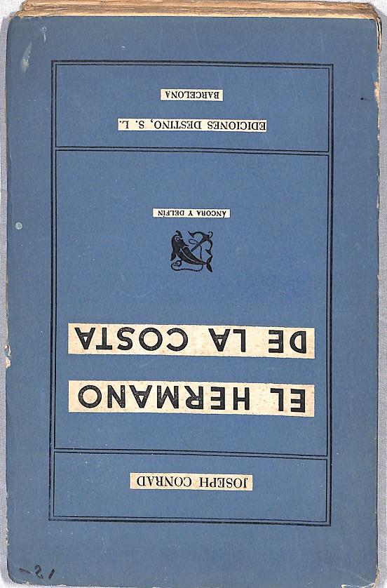 EL HERMANO DE LA COSTA | 9999900240122 | Conrad, Joseph | Llibres de Companyia - Libros de segunda mano Barcelona