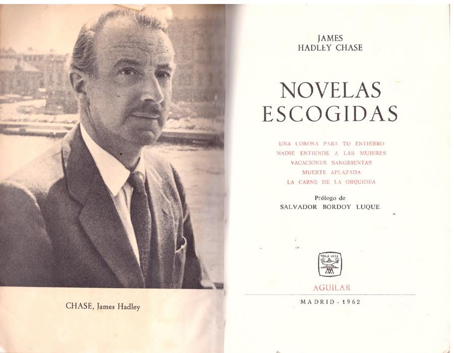 NOVELAS ESCOGIDAS | 9999900211122 | Chase, J. Hadley | Llibres de Companyia - Libros de segunda mano Barcelona
