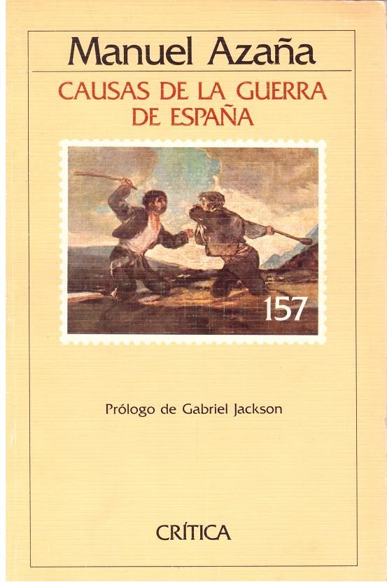CAUSAS DE LA GUERRA DE ESPAÑA | 9999900203905 | Azaña, Manuel | Llibres de Companyia - Libros de segunda mano Barcelona