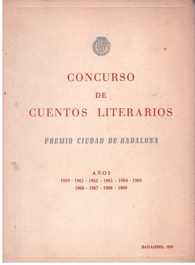 CONCURSO DE CUENTOS LITERARIOS | 9999900023749 | Libros antiguos y de segunda mano con historia