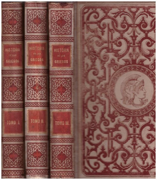 HISTORIA DE LOS GRIEGOS 3 TOMOS | 9999900220308 | Duruy, Victor | Llibres de Companyia - Libros de segunda mano Barcelona