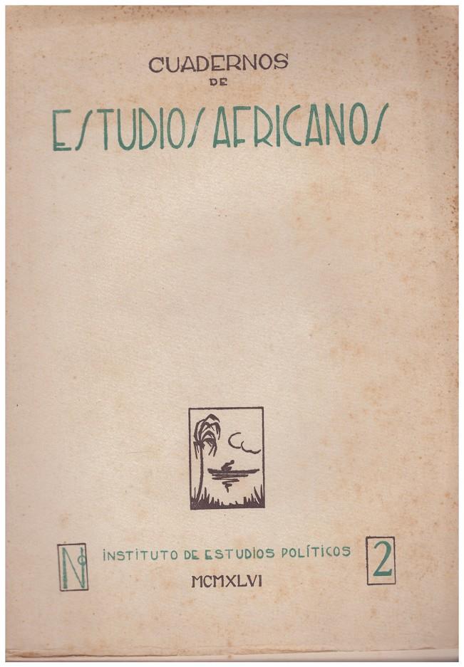 CUADERNOS DE ESTUDIOS AFRICANOS | 9999900077056 | Llibres de Companyia - Libros de segunda mano Barcelona