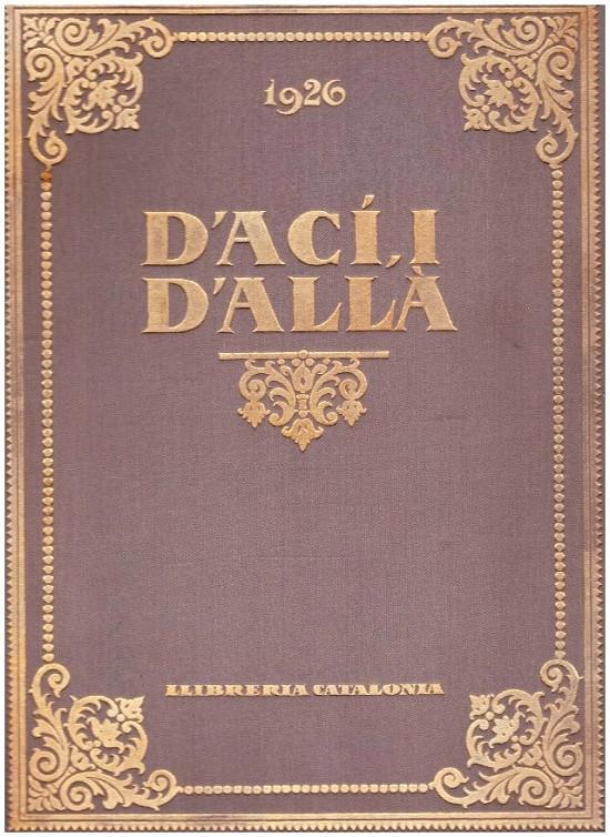 D'ACÍ I D'ALLÀ 1926 | 9999900225310 | Varios autores | Llibres de Companyia - Libros de segunda mano Barcelona