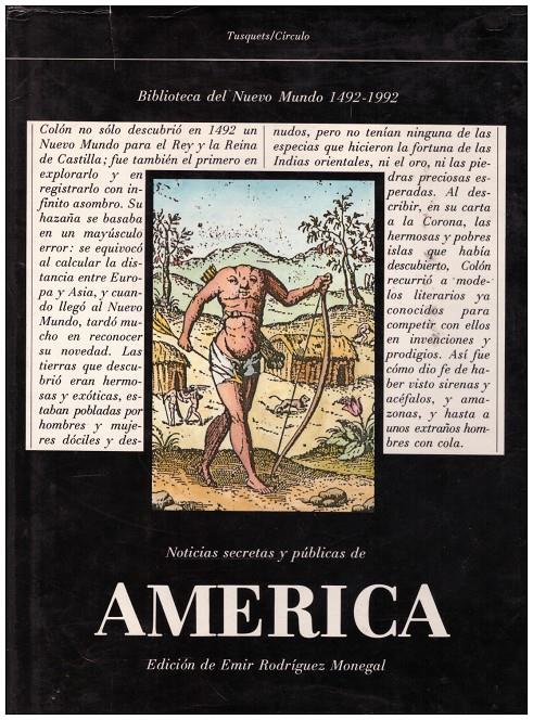 NOTICIAS SECRETAS Y PUBLICAS DE AMERICA | 9999900216943 | Monegal, Emir | Llibres de Companyia - Libros de segunda mano Barcelona
