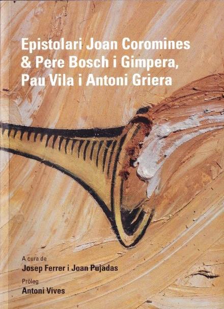 EPISTOLARI DE JOAN COROMINES  | 9999900232806 | Coromines, Joan | Llibres de Companyia - Libros de segunda mano Barcelona