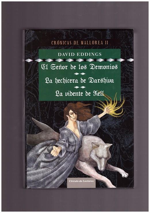 EL SEÑOR DE LOS DEMONIOS / LA HECHICERA DE DARSHIVA / LA VIDENTE DE KELL | 9999900166354 | EDDINGS, DAVID | Llibres de Companyia - Libros de segunda mano Barcelona