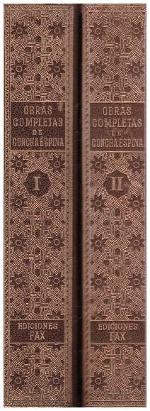 OBRAS COMPLETAS DE CONCHA ESPINA 2 TOMOS | 9999900233162 | Espina, Concha | Llibres de Companyia - Libros de segunda mano Barcelona