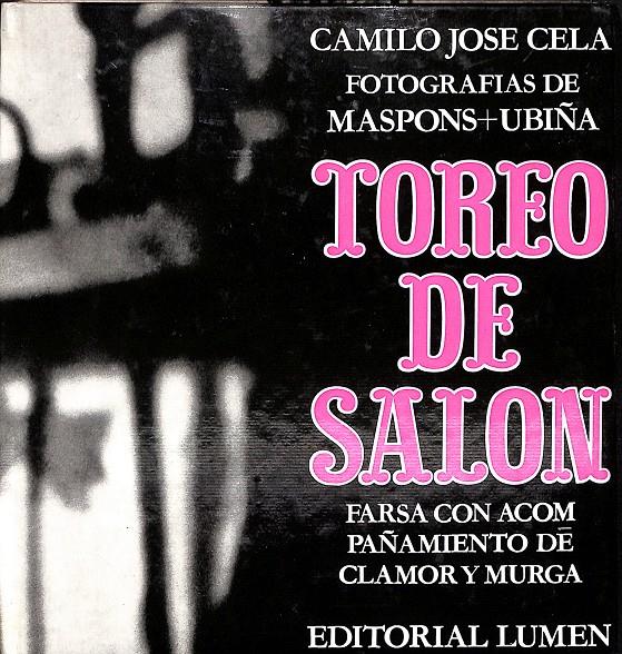 TOREO DE SALON | 9999900237030 | Cela, Camilo José | Llibres de Companyia - Libros de segunda mano Barcelona