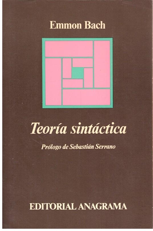 TEORÍA SINTÁCTICA | 9999900199239 | Bach, Emmon | Llibres de Companyia - Libros de segunda mano Barcelona