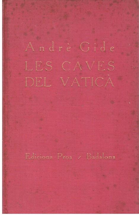 LES CAVES DEL VATICÀ | 9999900198157 | Gide, André | Llibres de Companyia - Libros de segunda mano Barcelona