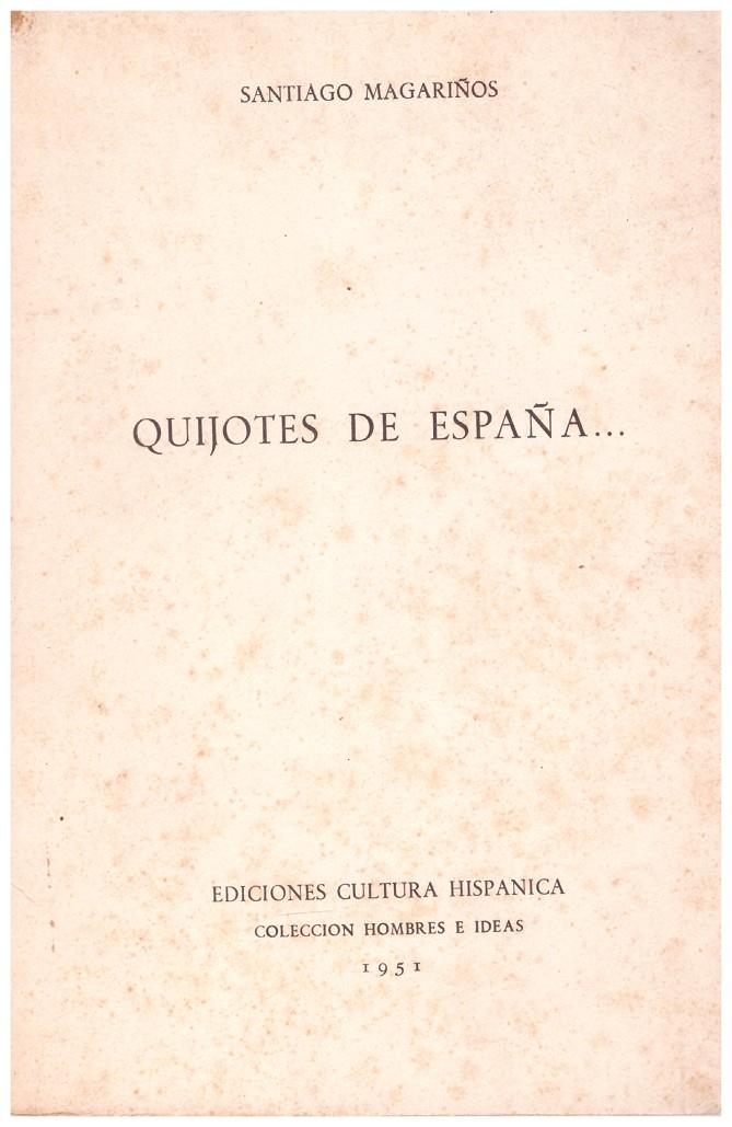 QUIJOTES DE ESPAÑA | 9999900105629 | Magariños, Santiago | Llibres de Companyia - Libros de segunda mano Barcelona