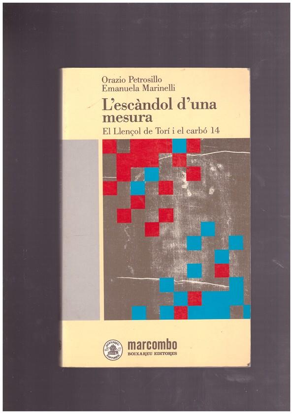 L'ESCANDOL D'UNA MESURA. | 9999900163124 | Petrosillo, Orazio y Emanuela Marinelli. | Llibres de Companyia - Libros de segunda mano Barcelona