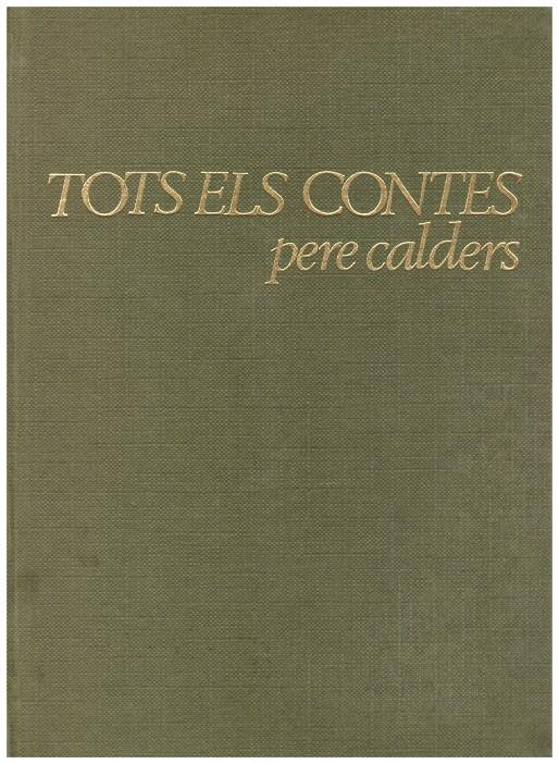 TOTS ELS CONTES (1936-1967) | 9999900170023 | CALDERS, PERE | Llibres de Companyia - Libros de segunda mano Barcelona