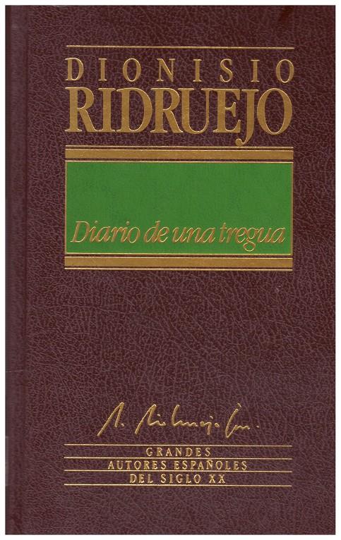 DIARIO DE UNA TREGUA | 9999900088120 | Ridruejo, Dionisio | Llibres de Companyia - Libros de segunda mano Barcelona
