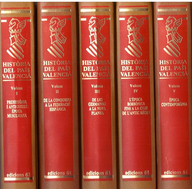 HISTÒRIA DEL PAÍS VALENCIÀ 5 VOLUMEN | 9999900200225 | AA.VV | Llibres de Companyia - Libros de segunda mano Barcelona
