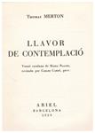 LLAVOR DE CONTEMPLACIO | 9999900223293 | Merton, Thomas | Llibres de Companyia - Libros de segunda mano Barcelona