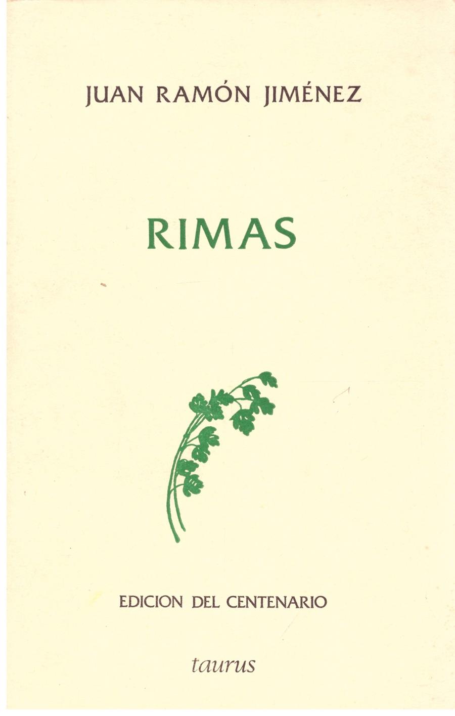 RIMAS TOMO I | 9999900202267 | Jimenez, Juan ramon | Llibres de Companyia - Libros de segunda mano Barcelona