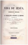 LA VIDA DE JESUS 3 TOMOS | 9999900223101 | Gual, Pedro | Llibres de Companyia - Libros de segunda mano Barcelona